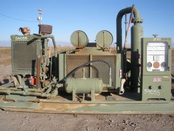 1050-10000 psi, Ingersoll-Rand #KHB, Reciprocating Compressor, 5" stroke, 7" bore, 550 RPM - Image 2