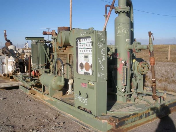 1050-10000 psi, Ingersoll-Rand #KHB, Reciprocating Compressor, 5" stroke, 7" bore, 550 RPM - Image 3