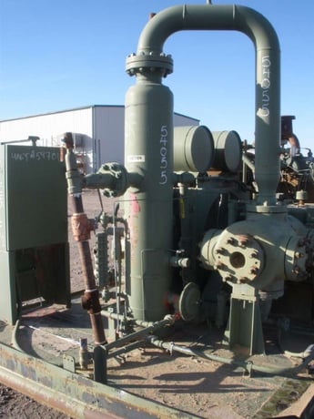 1050-10000 psi, Ingersoll-Rand #KHB, Reciprocating Compressor, 5" stroke, 7" bore, 550 RPM - Image 7