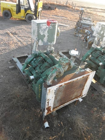 225 psi Joy #125-H, Skid Mounted Compressor, 1160 RPM - Image 7