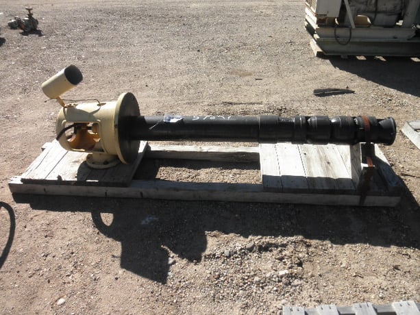 200 GPM @ 87' TDH, Byron-Jackson #8G, Submersible Vert. Turbine Pump, 3-stage, 1800 RPM - Image 1