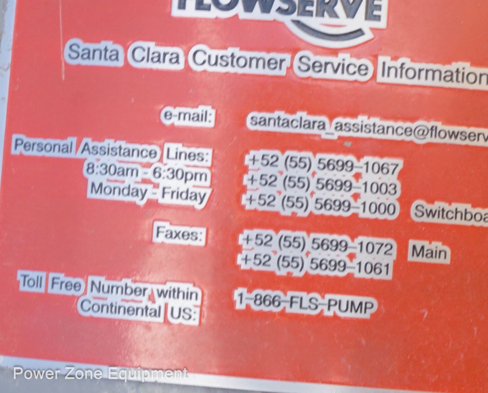 20693 GPM @ 406' TDH, Flowserve #VCT-42-KXH, Pump, Vert., 3-stage, 710 RPM - Image 3