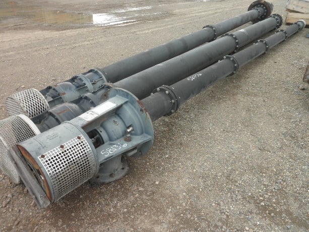 525 GPM @ 78' TDH, Ingersoll-Rand #8KK, Turbine Pump, Vert., 1-stage, 3550 RPM - Image 1