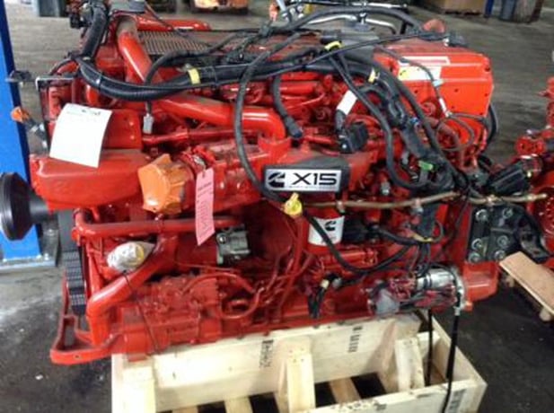 400-500 HP Cummins X15, Complete Diesel Truck Engine, Used - Image 1
