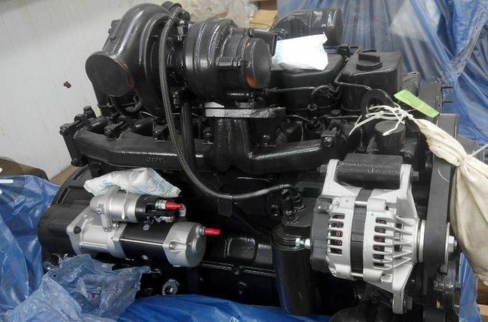 120 To 190 HP Cummins 6B, Complete Diesel Engine, Rebuilt - Image 6