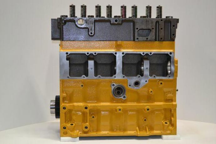 Caterpillar 3114T, Diesel Long Block Engine, Rebuilt - Image 1