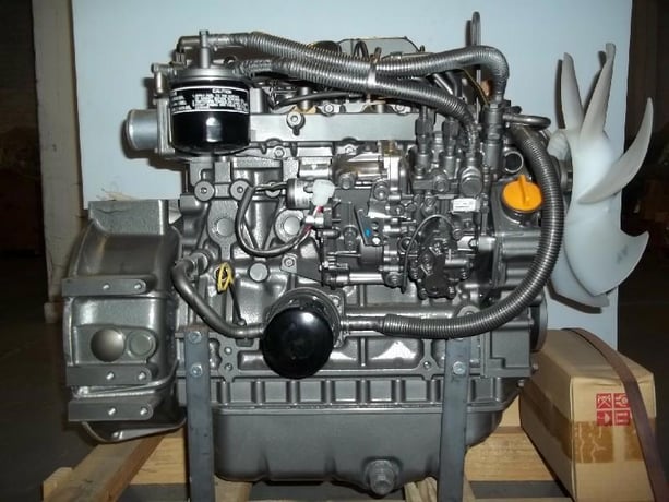 47.5 HP Yanmar 4TNV88-BDSA, Complete Diesel Engine, New - Image 1