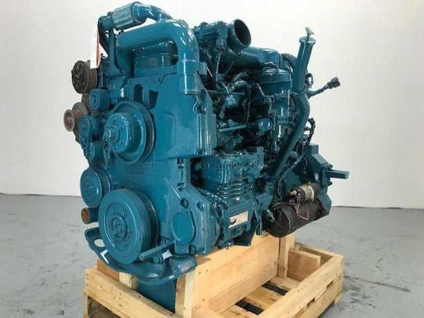 230-250 HP International DT 466E, Complete Diesel Truck Engine, Rebuilt - Image 1