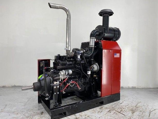 160 HP Cummins 6BT5.9, Complete Engine Power Unit, Rebuilt - Image 1