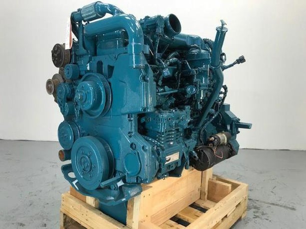 210-225 HP International DT 466EGR, Complete Diesel Truck Engine, Rebuilt - Image 1
