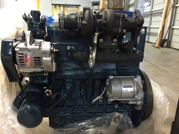 35.2 HP Kubota V1505T, Complete Diesel Engine, New - Image 1