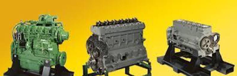 John Deere #6068DF150, Complete Diesel Engine, Rebuilt - Image 2