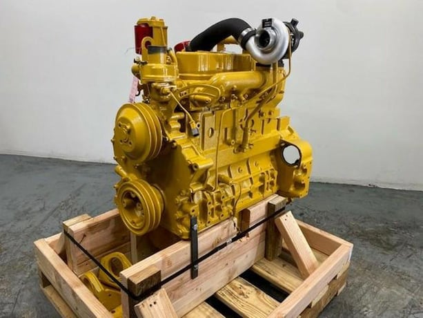 90 HP Caterpillar 3064T, Complete Diesel Engine, Rebuilt - Image 1