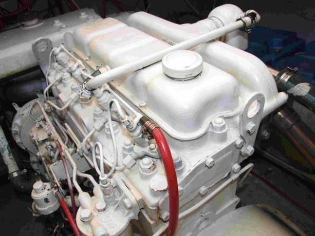 Perkins 4.236T, Complete Diesel Engine, Rebuilt - Image 1