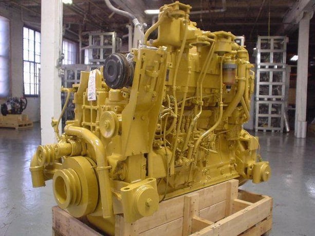 Komatsu SA6D140, Complete Diesel Engine, Rebuilt - Image 2