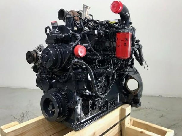 99 HP Cummins QSB3.3T, Complete Diesel Engine, Rebuilt - Image 1