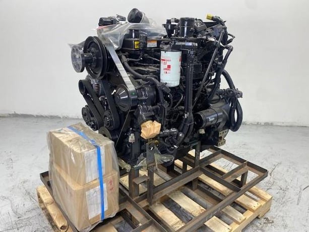 99 HP Cummins QSB3.3T, Complete Diesel Engine, Rebuilt - Image 4