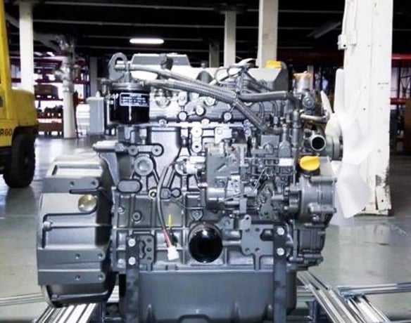 67.7 HP Yanmar 4TNV98-NSA, Complete Diesel Engine, New - Image 3