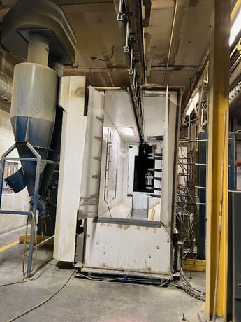 10 Gun Powder coating line, w/Nordson Color Max and 4 stage washer - Image 6