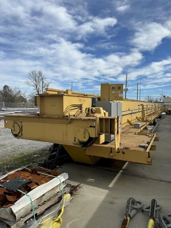 75 Ton, P & H Crane Girders with end trucks, 103' 6" span, 200 FPM, Class D, 1993 - Image 9