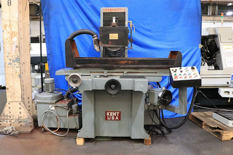 12" x 24" Kent #SGS-1224AHD, hydraulic surface grinder, 14" D x 1.5" x 5" wheel, automatic incremental - Image 1