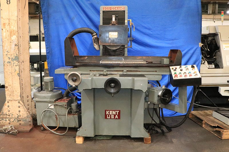 12" x 24" Kent #SGS-1224AHD, hydraulic surface grinder, 14" D x 1.5" x 5" wheel, automatic incremental - Image 2