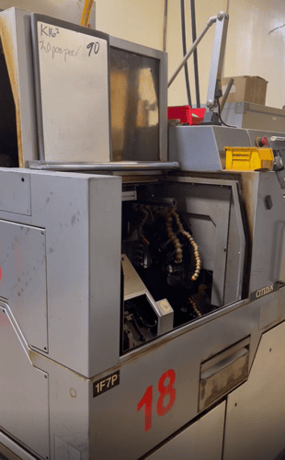 Citizen #K16VIIP(1F7P), CNC swiss lathe, 5/8" capacity, Fanuc 31i, 12' Citizen CAV16-IS magazine bar feed - Image 2