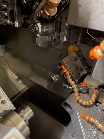Citizen #K16VIIP(1F7P), CNC swiss lathe, 5/8" capacity, Fanuc 31i, 12' Citizen CAV16-IS magazine bar feed - Image 7