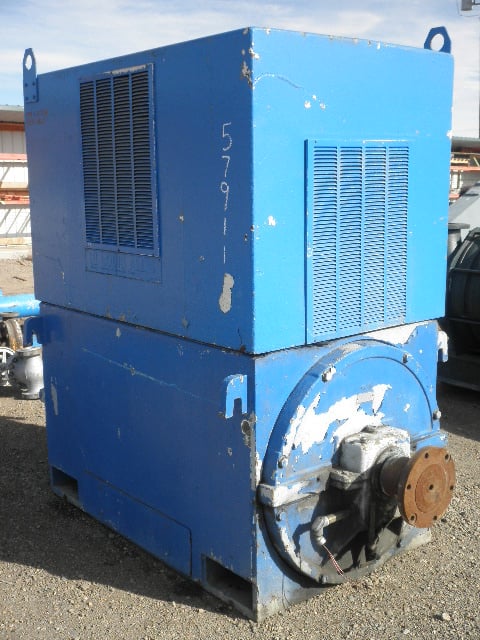 1750 HP 3570 RPM Louis Allis, Frame 7310DS, weather protected, 1.15 service factor, 2300 Volts - Image 2