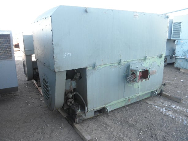 2750 HP 3565 RPM Parsons Peebles, Frame T5009J, CACA weather protected, 1.0 service factor, 4000 Volts - Image 2