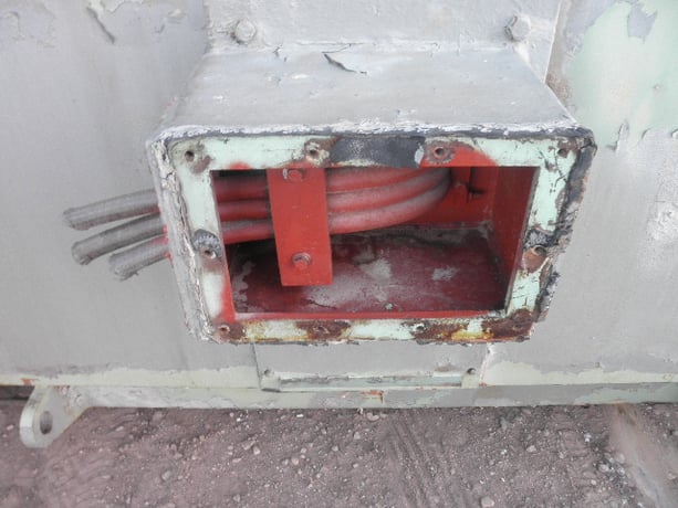 2750 HP 3565 RPM Parsons Peebles, Frame T5009J, CACA weather protected, 1.0 service factor, 4000 Volts - Image 6