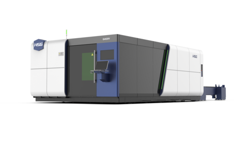 HSG #G3015V-20, 6G dual table fiber laser, 20000 watt, 5' x10'tbl., 984 FPM, chiller, dust collector, new - Image 1