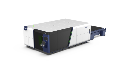 HSG #G3015V-20, 6G dual table fiber laser, 20000 watt, 5' x10'tbl., 984 FPM, chiller, dust collector, new - Image 2