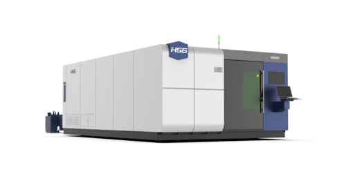 HSG #G3015V-20, 6G dual table fiber laser, 20000 watt, 5' x10'tbl., 984 FPM, chiller, dust collector, new - Image 5