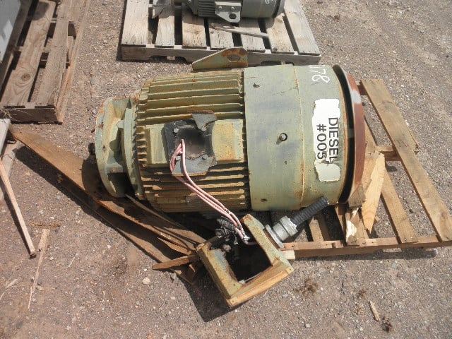 60 HP 1175 RPM Reliance, Frame 404LP, TEFC, 1.0 service factor, 575 Volts - Image 3