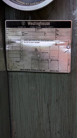 150 KVA 12470 Primary, 208Y/120 Secondary, Westinghouse - Image 6