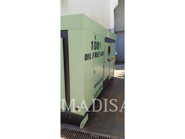Sullair #V130DS125H, compressed air, 23242 hours, S/N: 201805050006, 2018 - Image 2