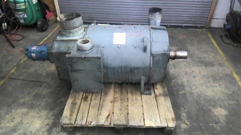 200 HP 1150/2000 RPM General Electric 5BC46AE1001, Frame CD508AY, 500 VA, 150/300 VF - Image 1
