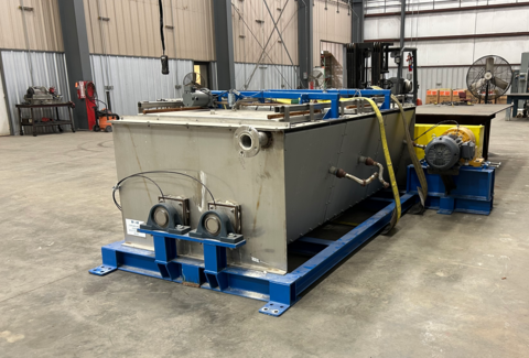 Met-Chem, paddle/ribbon sludge dryer, 20 cu.ft., Stainless Steel, jacketed trough, 2023 - Image 4