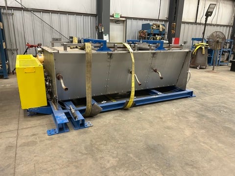 Met-Chem, paddle/ribbon sludge dryer, 20 cu.ft., Stainless Steel, jacketed trough, 2023 - Image 5