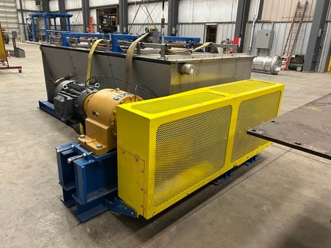 Met-Chem, paddle/ribbon sludge dryer, 20 cu.ft., Stainless Steel, jacketed trough, 2023 - Image 6