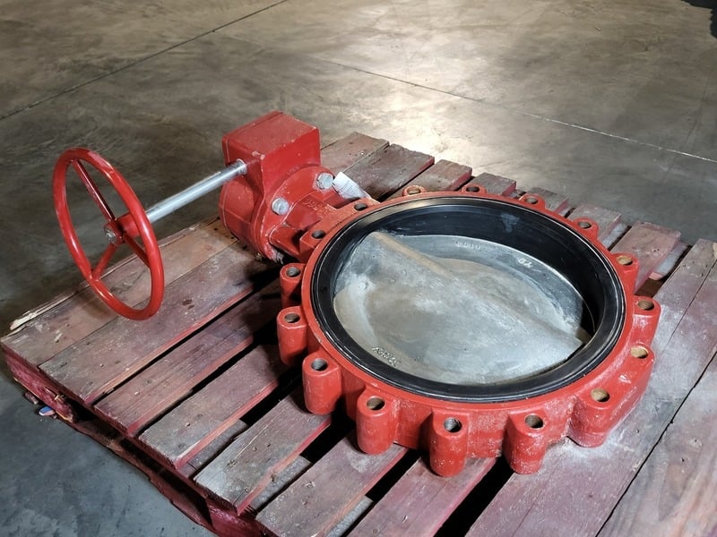 22" Bray Controls butterfly valve, like new - Image 5