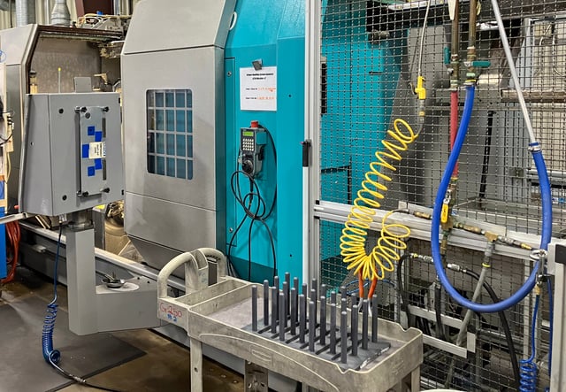 Index #G250, 3.5" bar, Siemens D Control, 2-spindles, 3500 RPM, live tools, Steady Rest, 2008 - Image 6