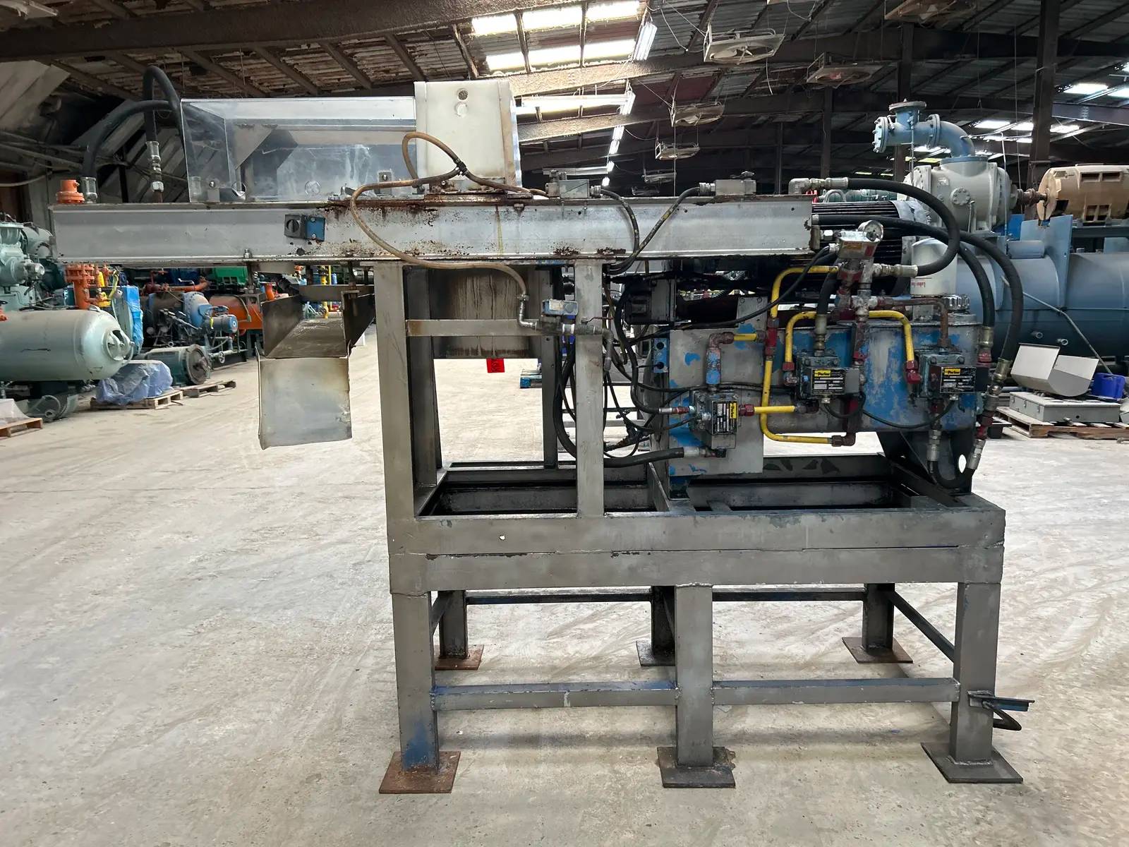 Turbo Vogt #BP360, ice block press, 20 HP, 1750 RPM, 230/460 V., 3-phase, Fr.256T, 2024 - Image 5