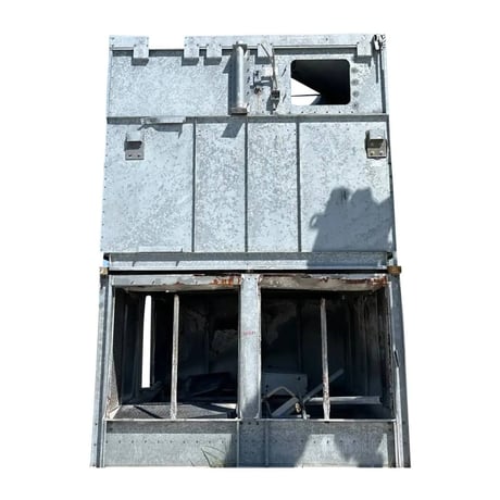 470 Ton, Imeco #IDC-1880-4, evaporative condenser, 2 motors, 1 tower units, 79525 cfm, 300 psi, 715 GPM, 2001 - Image 1