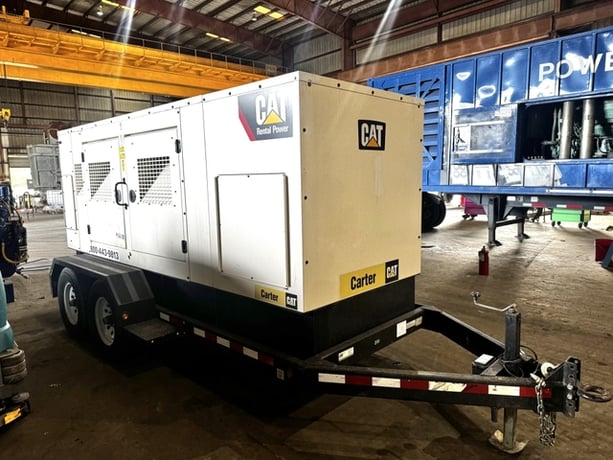 182 KW Caterpillar #XQ230-T4F, Diesel generator set, mobile, sound attenuated enclosure, EPA Tier, 277/480V. - Image 1