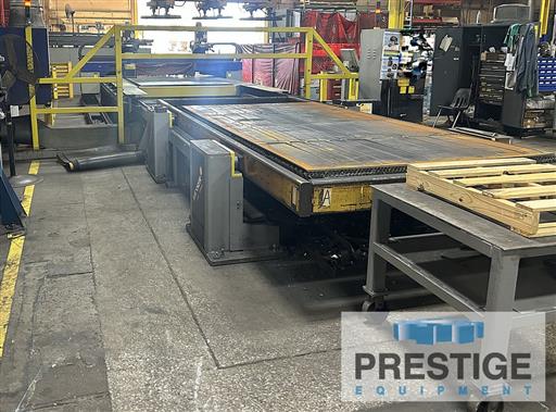 Messer #MMXCEL, 6' x 15' slagger table, dual pallets, (2) plasma torches, Hypertherm HPR400XD, Global CNC - Image 2