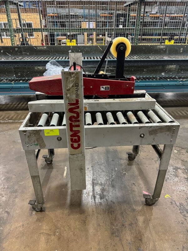 Central #CP-322U, case taper carton sealer system, serial #981317 - Image 1