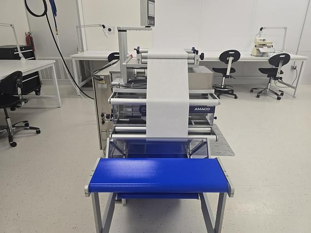 Thermoform Machine, Shawpak (River Medical Packaging) #32-20, 12.5" wide, perforator unit, 2021 - Image 3