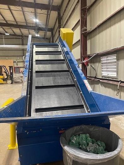 Excel #EX-63, horizontal full eject baler with conveyor, 20 HP power unit, dual 6" cylinders, 2023 - Image 5